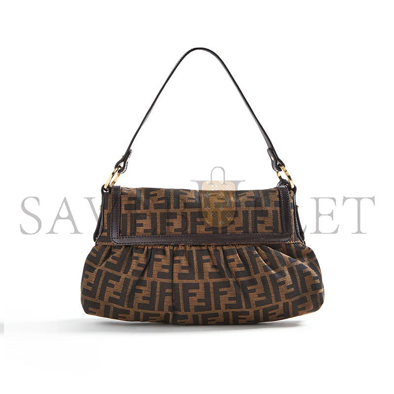 FENDI WGACA ZUCCA SMALL CHEF SHOULDER BAG (38*19*8cm)